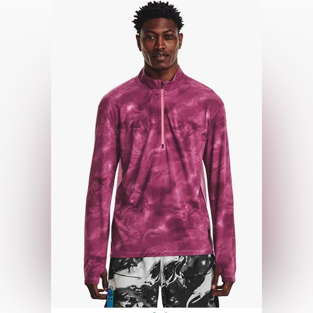 Under Armour Mens Run Anywhere Streaker Hz Long-Sleeve Shirt